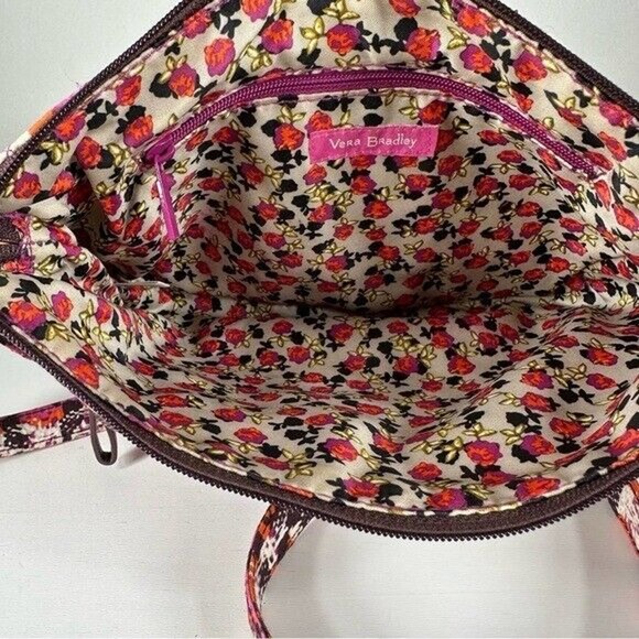 Vera Bradley Houndstooth Tweed Little Hipster Crossbody Medium Organizer Bag - Picture 10 of 13